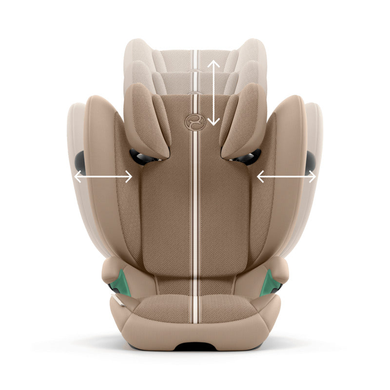 Cybex Kindersitz Solution G2 Plus Autositz Gruppe 2/3 neigungsverstellbar beige - 4063846470341