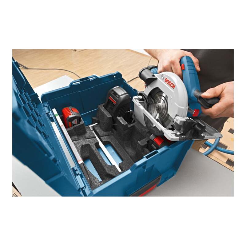 Bosch Akku-Kreissäge GKS 18V-57 G Säge Handkreissäge 2x4,0Ah Li-Ion Akku L-BOXX - 3165140979979