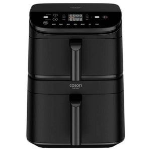 B-Ware Cosori Heißluftfritteuse Fritteuse Air Fryer Schwarz 10.8 l Doppel Eigenständig