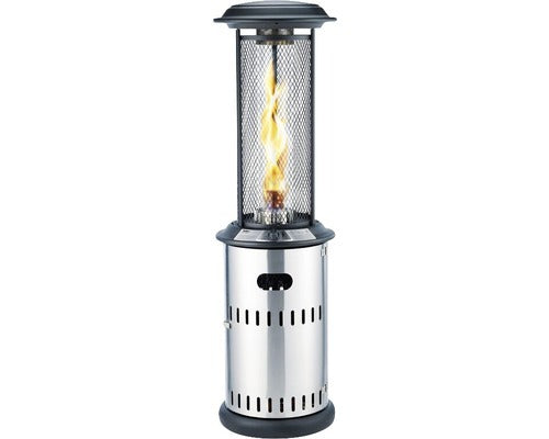 Enders Terrassenfeuer Vulano Edelstahl Heizstrahler 11kW Garten 182cm Gasgerät - 4000591055898