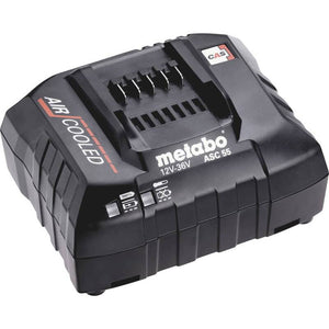 B-Ware Metabo Ladegerät Schnellladegerät Akkuladegerät ASC 55 Air Cooled Universal Akku