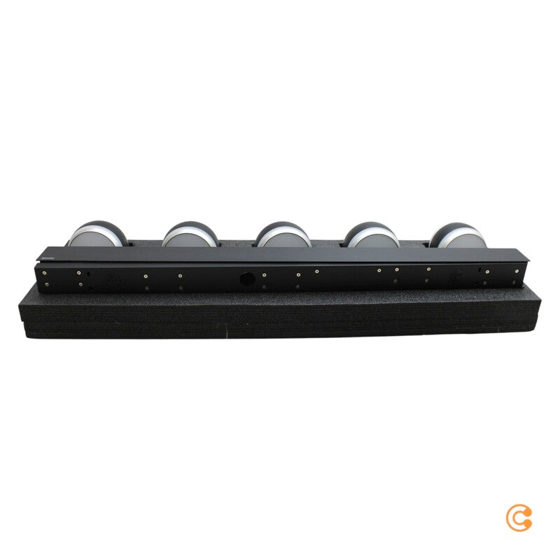 Paul Neuhaus PURE LED Hängelampe Falling Rings schwarz Fernbedienung 101 cm 5flg - 4012248396575