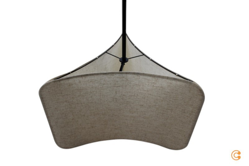 Nordlux Hängeleuchte Tinto LED Pendelleuchte Lampe dimmbar schwarz beige 50x50cm - 5704924018404