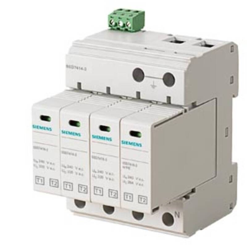 Siemens Verteilerschrank-Überspannungsschutz Elektroinstallation 50 kA 1 St. - 4001869427652