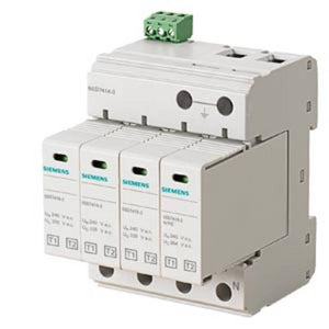 B-Ware Siemens Verteilerschrank-Überspannungsschutz Elektroinstallation 50 kA 1 St.