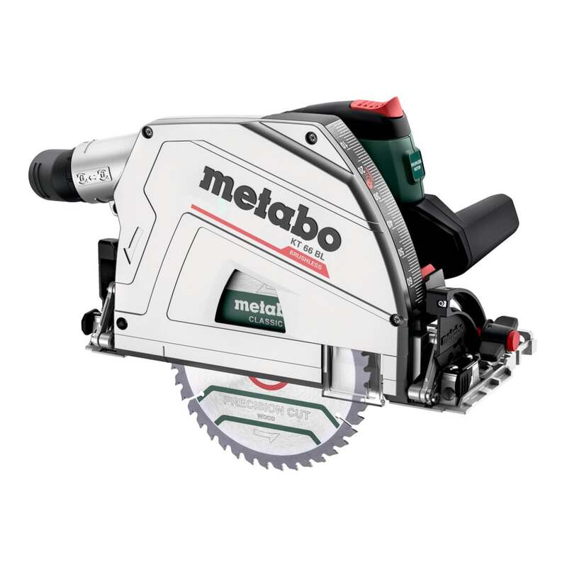 Metabo KT 66 BL Handkreissäge Schnitttiefe 66 mm inkl. Koffer 1200 W Kreissäge - 4061792236783