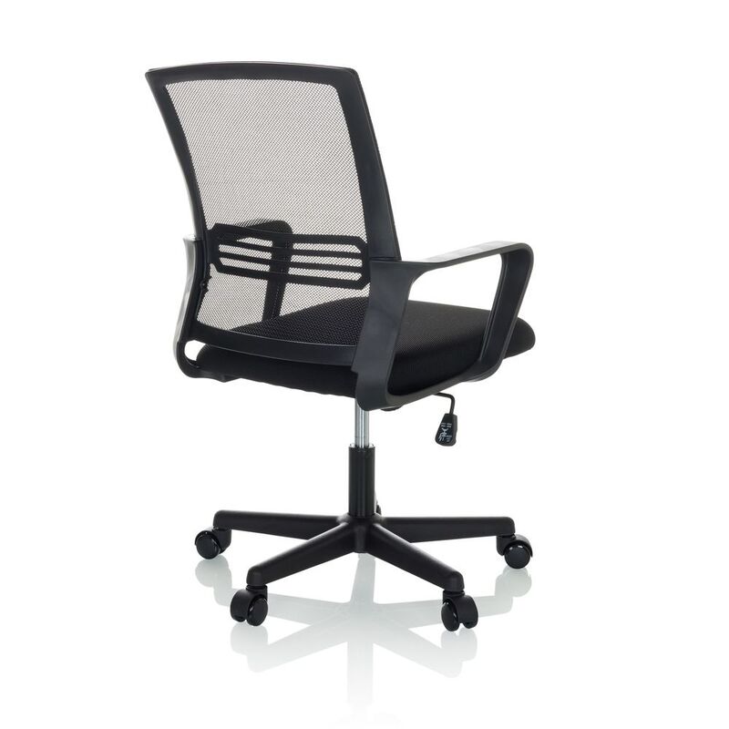hjh OFFICE Bürostuhl Drehstuhl Büro-Stuhl STAR-TEC YU I Büro Netzstoff schwarz   - 4064323028512