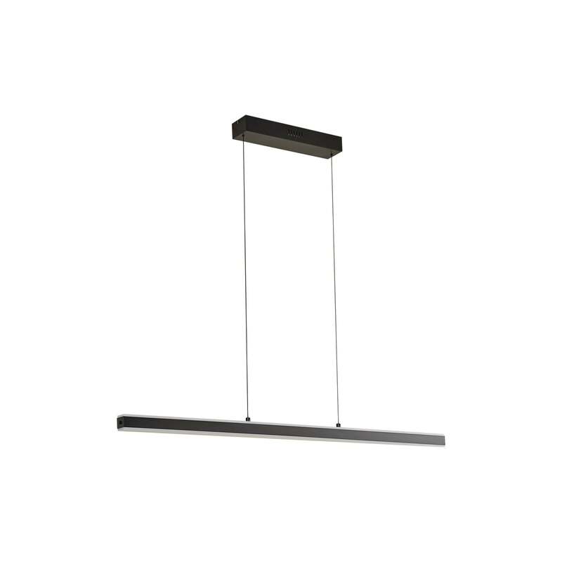 Lucande LED-Hängeleuchte Pendolo 120 cm schwarz dimmbar höhenverstellbar - 4251911791686