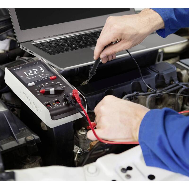 VOLTCRAFT Hand-Multimeter Multimeter digital CAT III 600 V Anzeige Counts: 6000 - 4064161218038