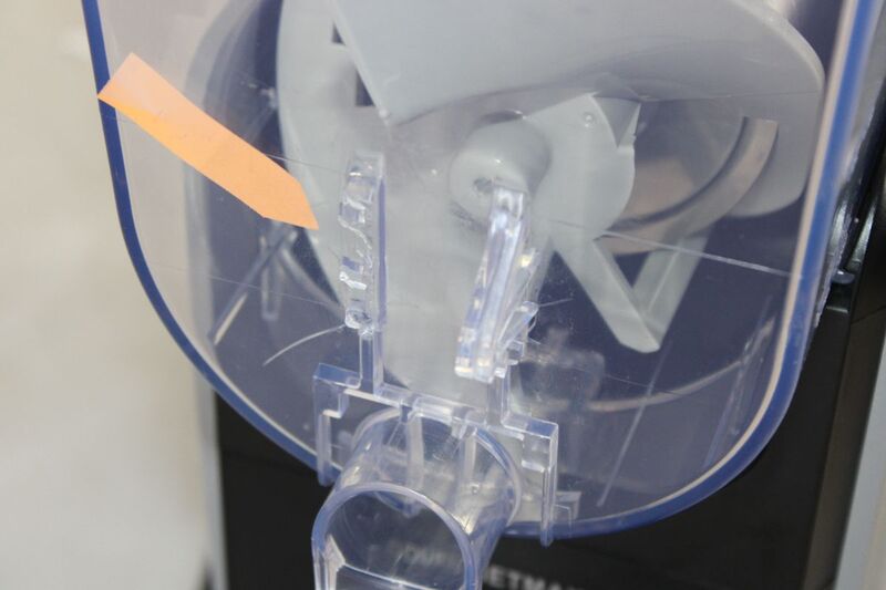 GOURMETmaxx Eismaschine Slush-Eis Frappé Milchshake Softeis 200W Schwarz-Grau - 4067522092056
