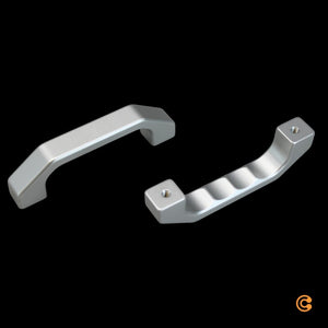 B-Ware Rohde Gehäusegriff Handgriff 2 St Silber Griffserie AG AG-22 2 St 146 mm