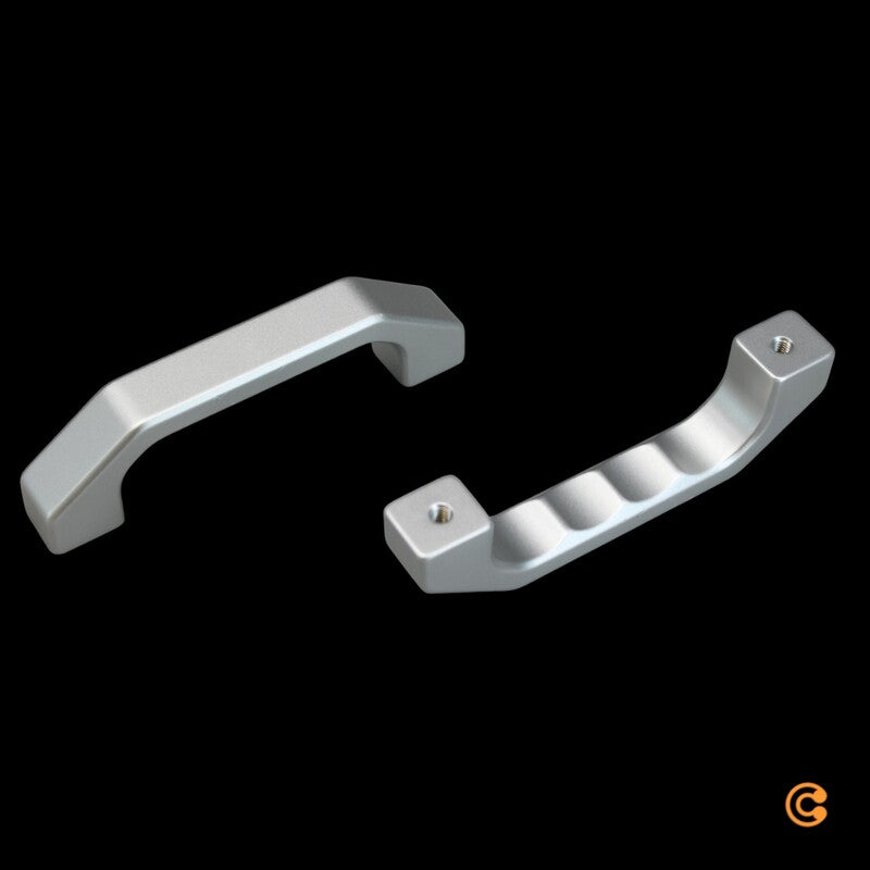Rohde Gehäusegriff Handgriff 2 St Silber Griffserie AG AG-22 2 St 146 mm - 2050006605905