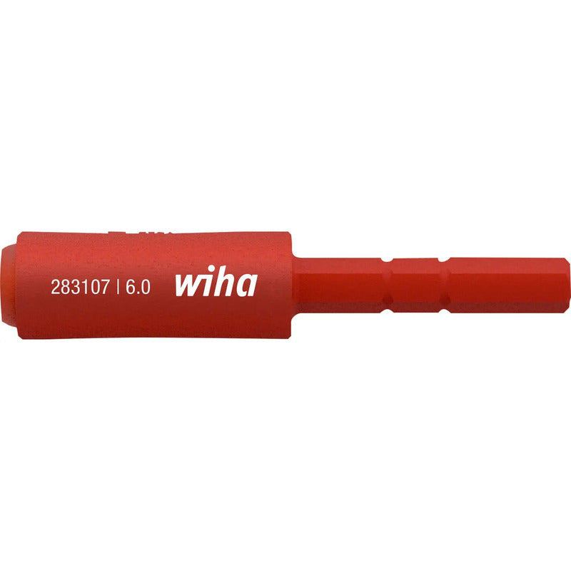 Wiha Bitverlängerung 69,5mm 1/4" (6,3mm) isoliert Zugang zu tiefen Schrauben - 4010995432928