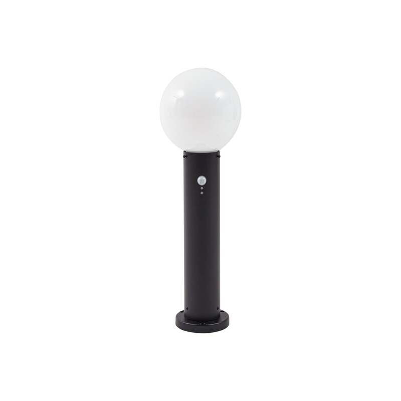 Lindby Sockelleuchte Dangan LED Gartenleuchte Außenlampe mit Sensor schwarz 60cm - 4251911798913