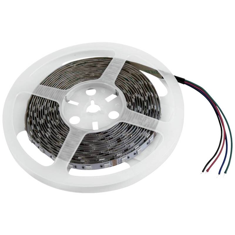 Eurolite 50530136 LED-Streifen EEK: G (A - G) 12 V 5 m RGB 5 m - 4026397631319