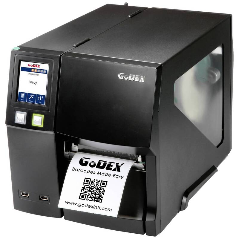 GoDex ZX1200i+ Etiketten Drucker Thermotransfer Industriedrucker SIEHE TEXT/FOTO - 4040329202699