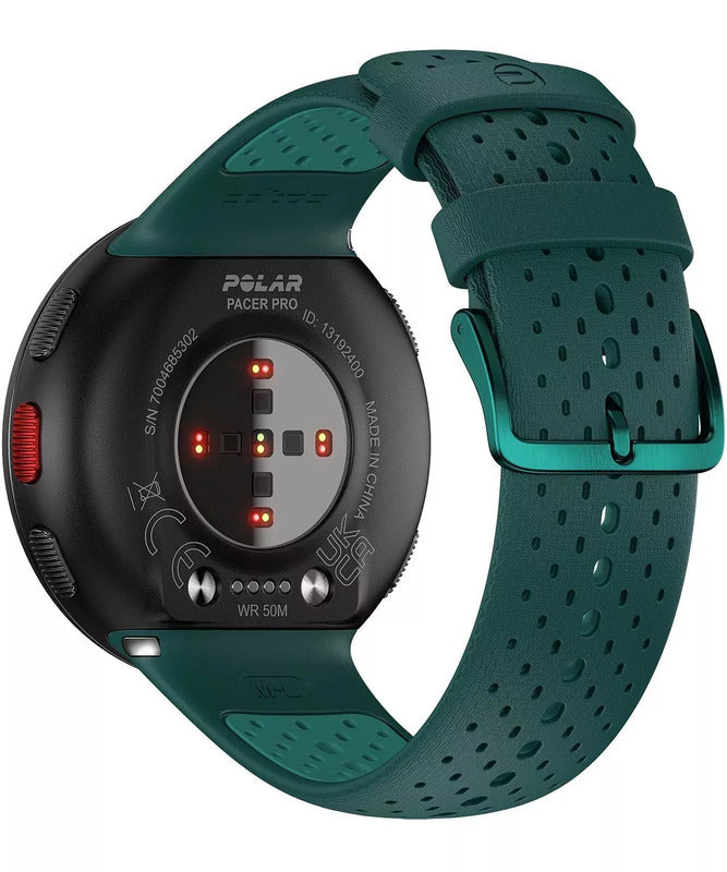 POLAR Pacer Pro Fitnessuhr Uhr Laufuhr Smartwatch Sportuhr GPS Grün Größe S M L - 0725882060521