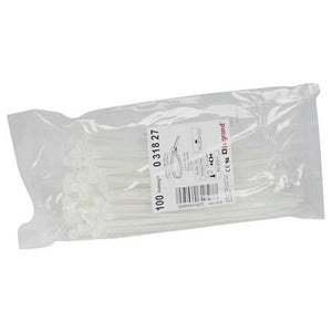 B-Ware Legrand Kabelbinder Kabelband Natur Kunststoff Bündelband 180mm 4.6mm 1000 Stück