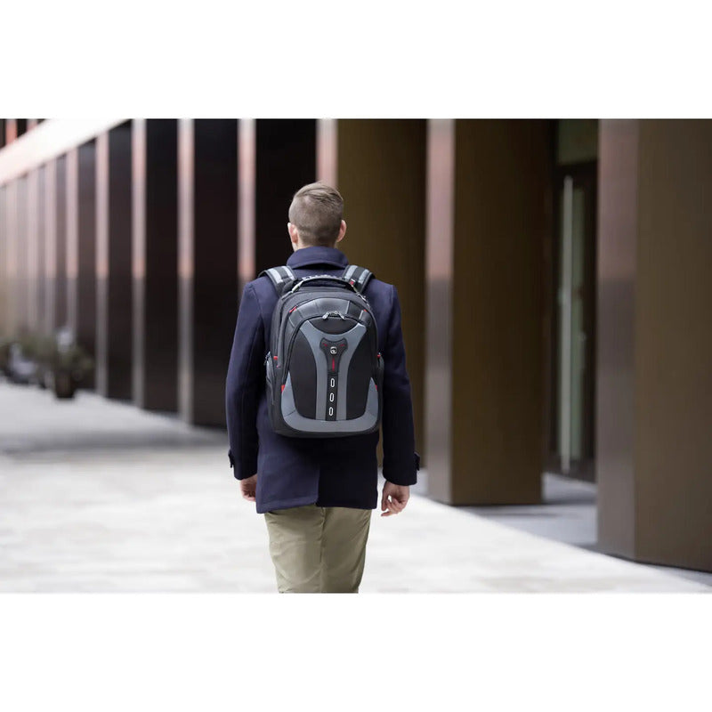 Wenger Notebook Rucksack Pegasus Grau Multifunktionsrucksack 17,3 Zoll Tasche - 7613329007976