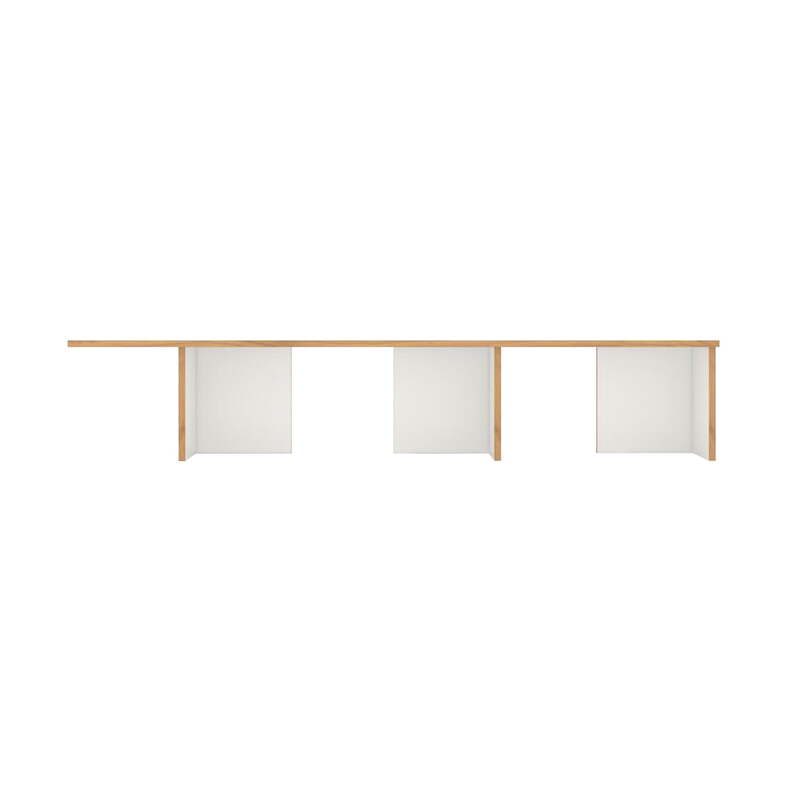 Tojo stell Regalsystem Anbaumodul Regal Modul 160 cm weiß SIEHE TEXT/FOTO - 4251384227583