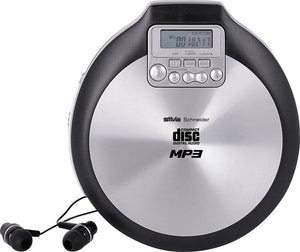 B-Ware Silva Schneider MCD 50 Tragbarer CD-Player CD, CD-R, CD-RW, MP3  Schwarz