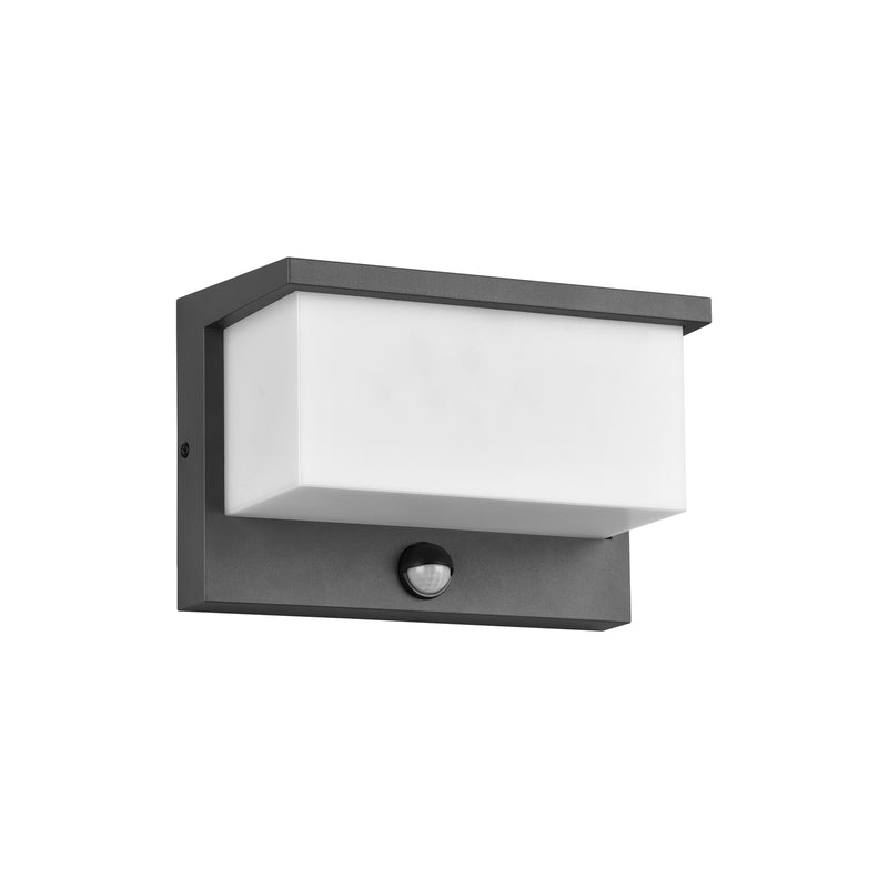 Trio Lighting Außenwandleuchte Wandleuchte LED Nestos Bewegungssensor anthrazit - 4017807564006
