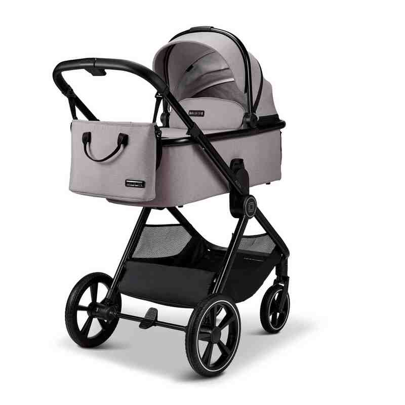 Moon AURA Kombikinderwagen Buggy Sportwagen Kombikinderwagen Stone grau 75x50cm - 4025583043851