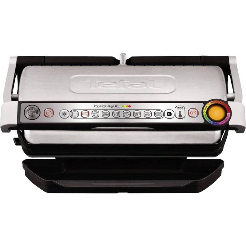 Tefal Optigrill XL GC724D12 Elektrogrill Kontaktgrill Grillgerät 2000W schwarz - 3016661150722
