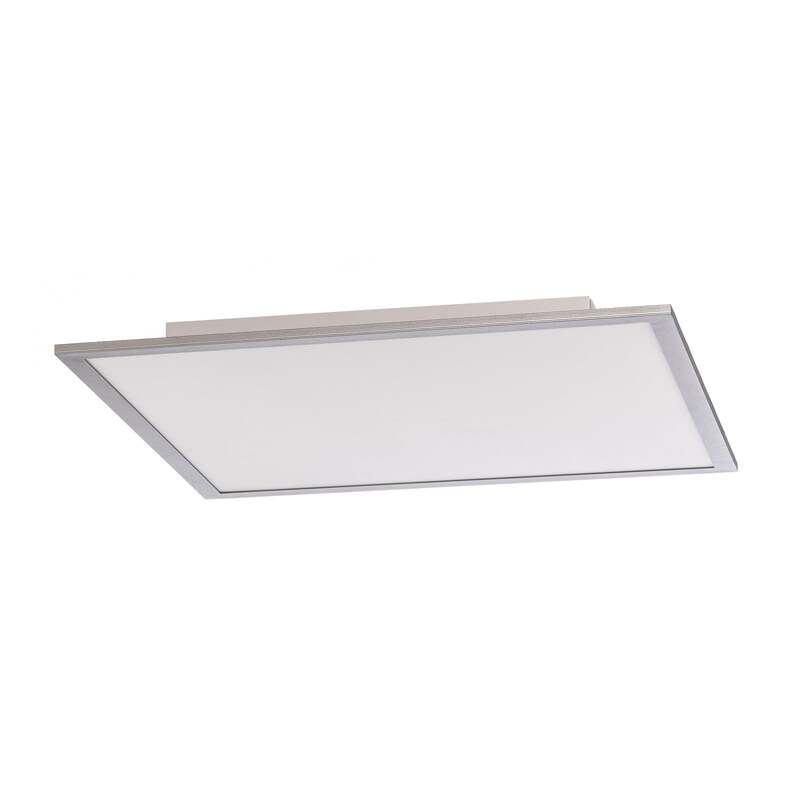 Lindby LED Panel Deckenleuchte Leuchte Livel silber quadratisch Aluminium 62515 - 4251096528381