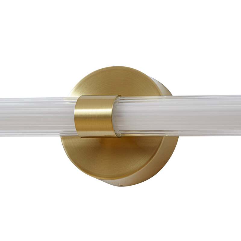 Lucande LED-Wandleuchte Melisa gold 90 cm CCT IP44 2250 lm 17,5 W - 4255830902871