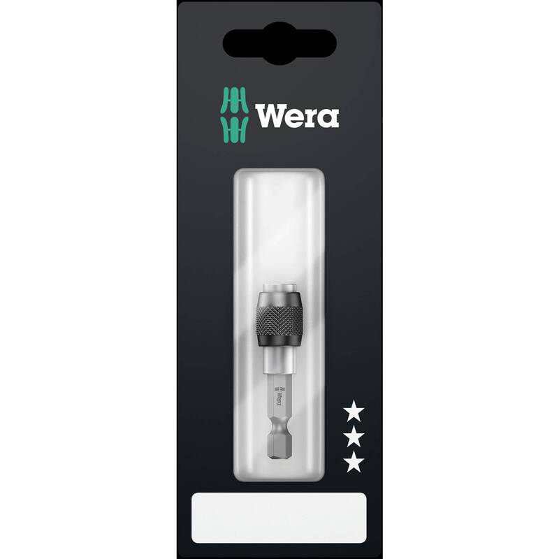 Wera Schnellwechselbithalter Universalhalter 1/4x52mm Magnetisch 1 Stück 34,7g - 4013288029195