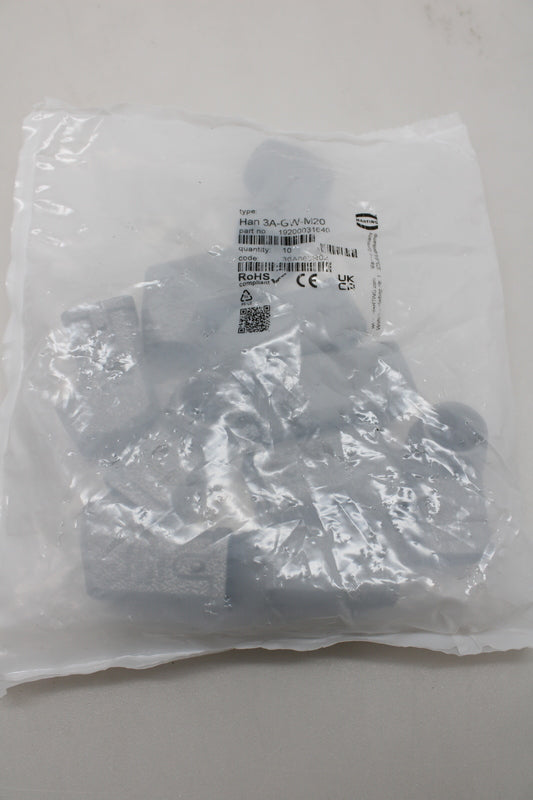 Harting Han 3A-gw-M20 19 20 003 1640 10 St. Tüllengehäuse Gehäuse - 2050003016872