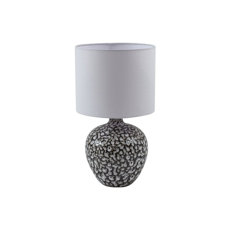 Lindby Tischleuchte Lampe Thalassia schwarz weiß Ø 26cm Keramik680 - 4251911774641