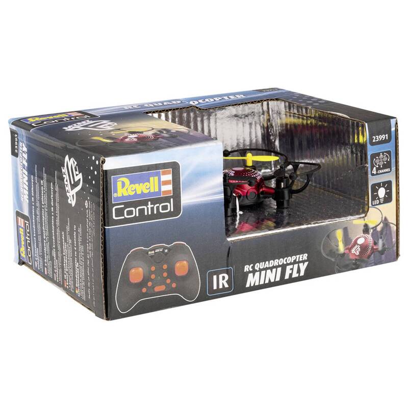 Revell RC Quadrocopter Mini Fly RtF 1 Zoll Display für Einsteiger ab 14 Jahren - 4009803239910