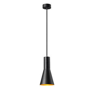 B-Ware Slv Phelia Hängeleuchte Hängelampe Deckenlampe Leuchte Lampe Schwarz Gold ø 13cm