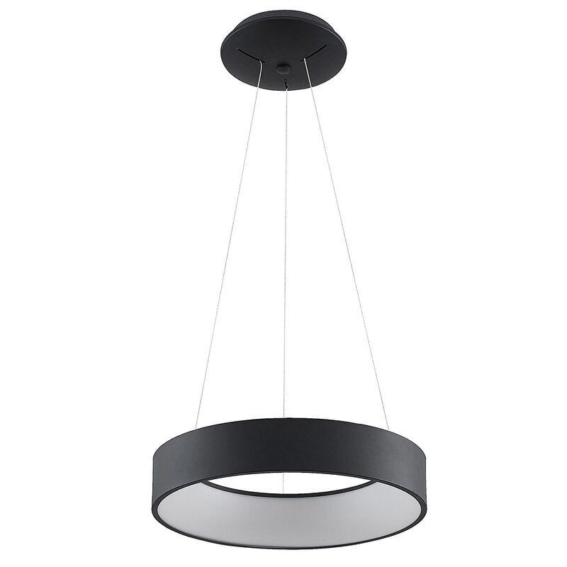 Arcchio Pendelleuchte Hängelampe LED Aleksi schwarz Eisen Kunststoff dimmbar877 - 4251911701968
