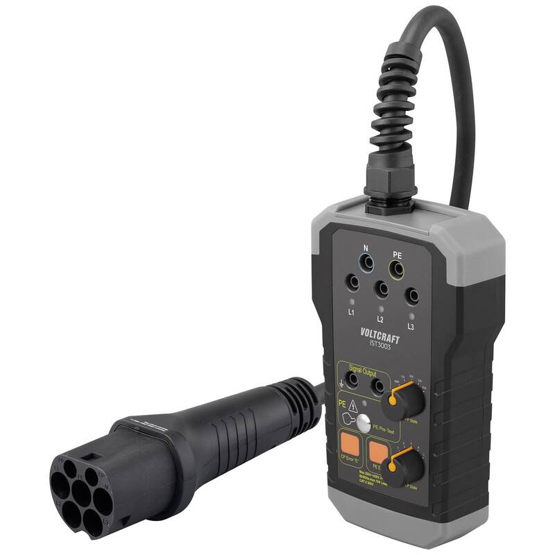 Voltcraft EVSE Tester IST 3003 Adapterstecker für Wallbox eMobility Prüfer EAuto - 4064161311104