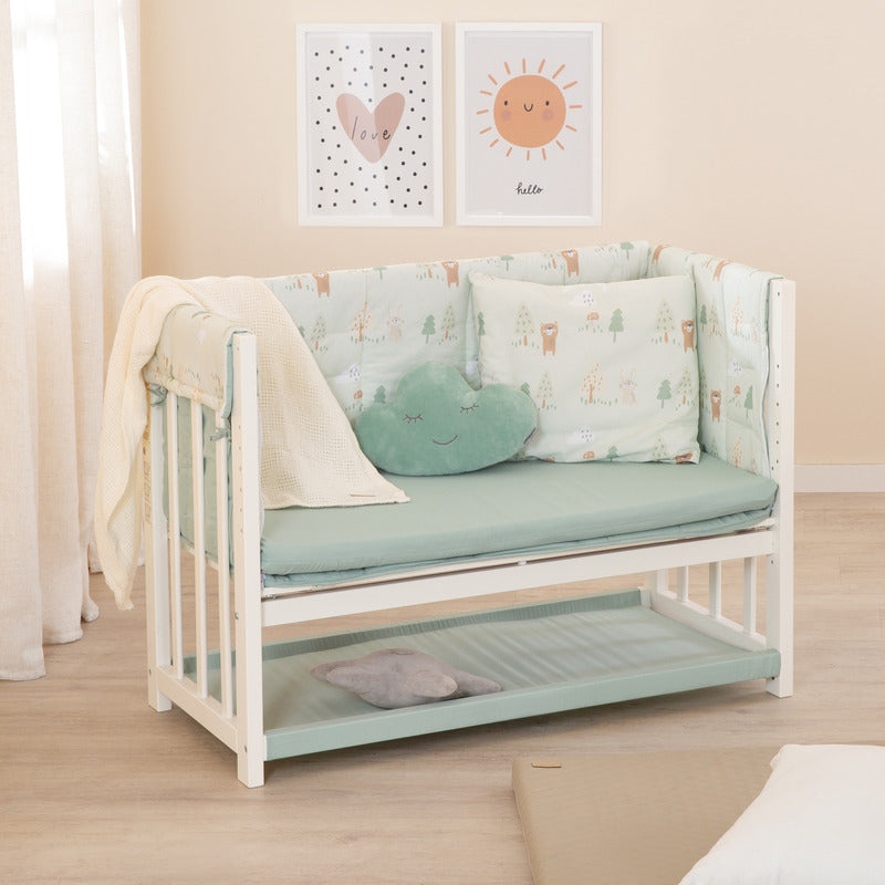 Roba Baby Liegefläche MDF 100% Baumwolle für Kinder ab 0 Monaten 76x95cm - 4005317344713