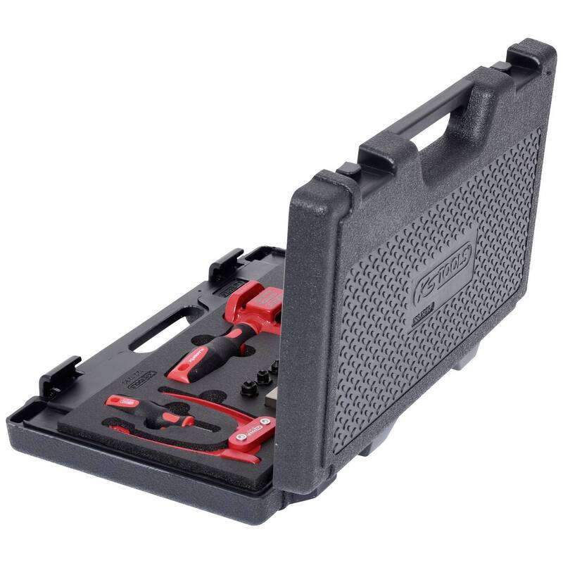 KS Tools Universal-Bördelgerät Flarefix 1 hydraulisch 16-tlg für KFZ - 4042146373248