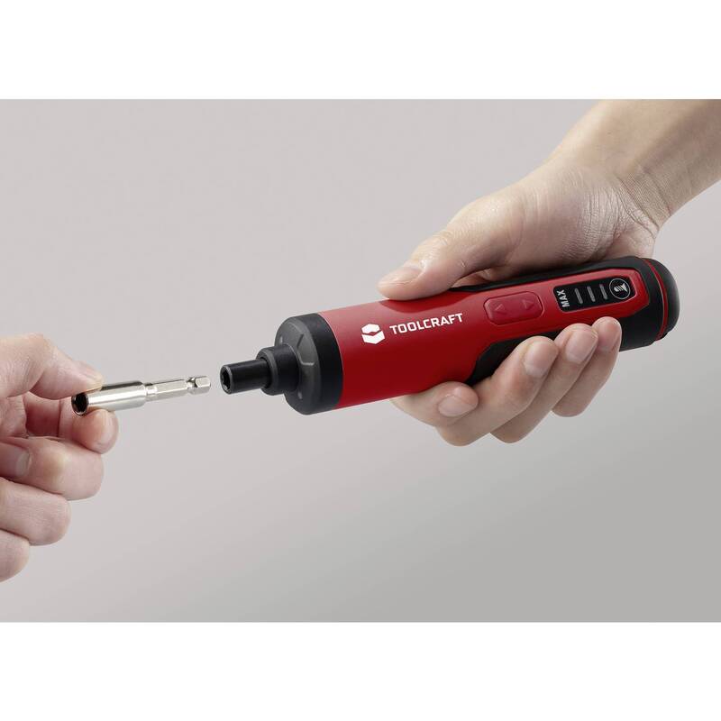 Toolcraft Akku-Stabschrauber 3.6V 1500mAh Li-Ion Schrauber inkl. Koffer 590g - 4064161331010