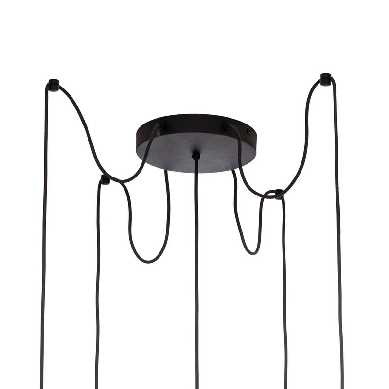 Hängeleuchte Esme Glas multicolor fünfflammig Deckenlampe Lampe SIEHE TEXT/FOTO - 5901780547967
