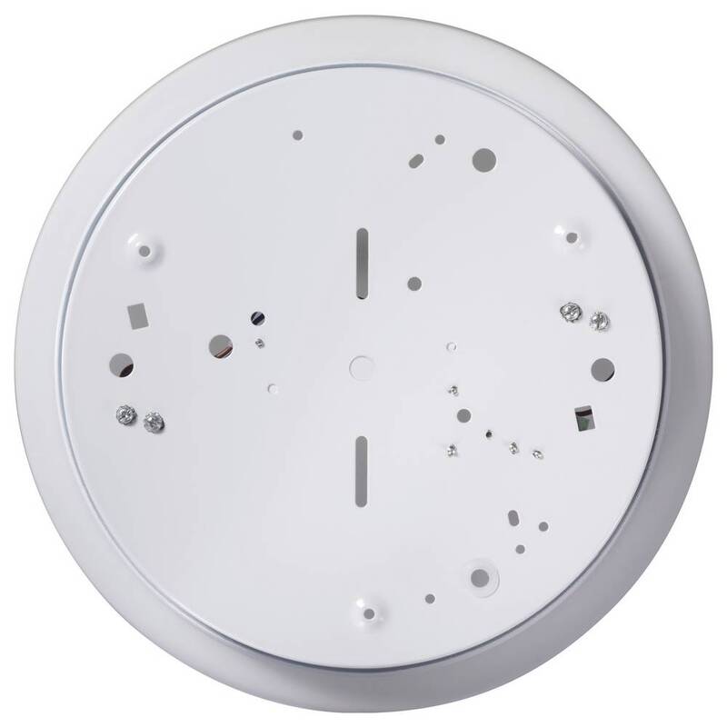 Sygonix Deckenleuchte Lampe Bewegungsmelder Sensor LED E27 Weiß Glas Innen - 4064161337692