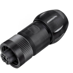 B-Ware Binder RD24 PW KABELDOSE Steckdose Anschlusskabel Stecker 5 STÜCK