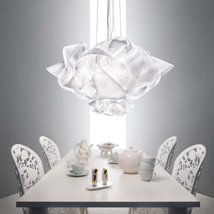 B-Ware Slamp Fabula Pendelleuchte klar 60 cm 5x12W dimmbar E27 Lentiflex