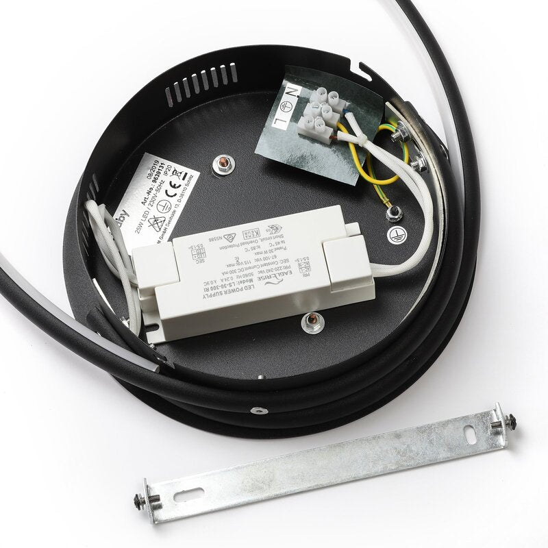 Lindby Joline LED-Deckenlampe Deckenleuchte Hängelampe Lampe LED 28W schwarz260 - 4251096564044