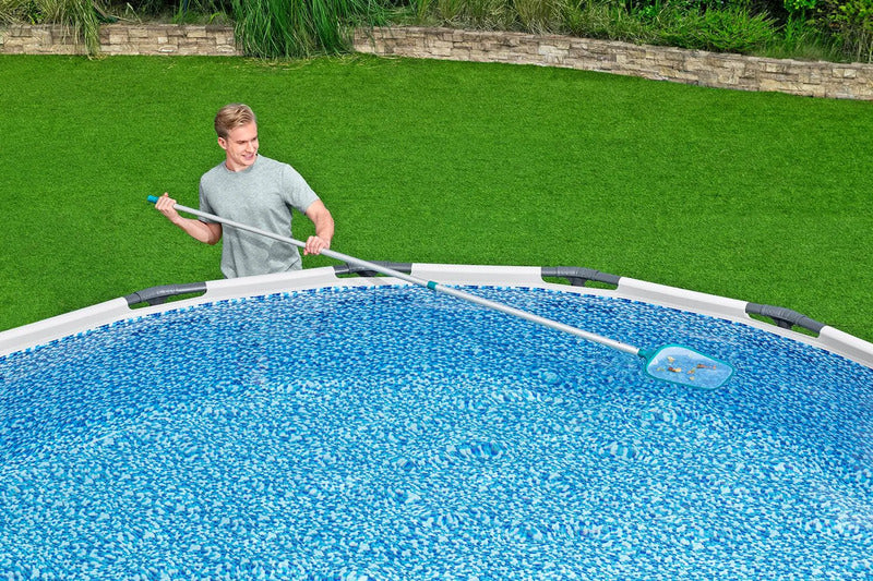 Bestway Poolpflege Basis-Set AquaClean mit Poolsauger und Kescher für 610cm - 6941607346785