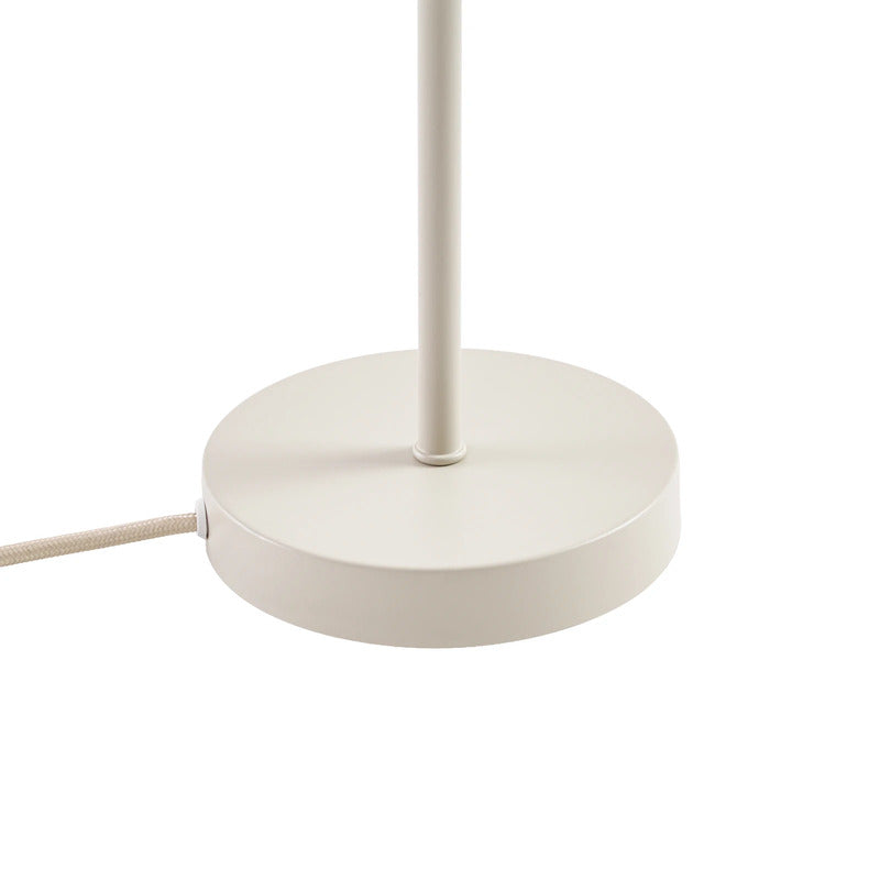 Lindby Tischleuchte Lampe Libbie LED Leuchte creme E27 Höhe 45cm elegant modern - 4255830913334