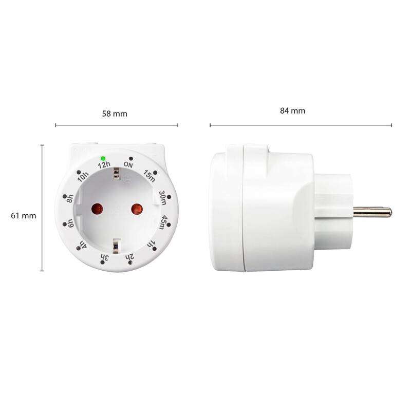 Sygonix Schaltuhr digital Tagesprogramm 3500W START/STOPP Countdown Funktion - 4064161039275