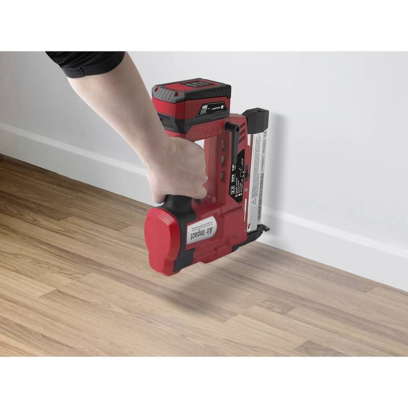 TOOLCRAFT Akku-Nagler Kabellose Nagelpistole inkl Akku-Lampe ohne Akku Ladegerät - 4064161194745