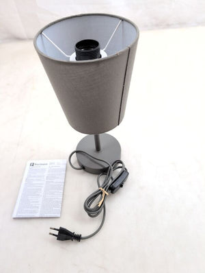 B-Ware Paulmann Tischleuchte Stellan II LED Lampe Tischlampe grau 40cm Höhe 15,5cm
